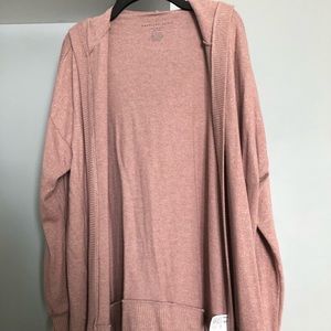Hooded soft & sexy cardigan